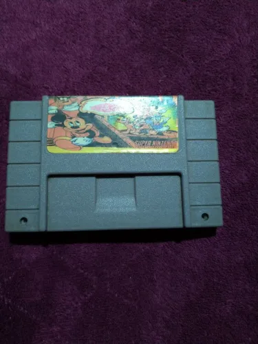 Super nintendo fita do Mickey