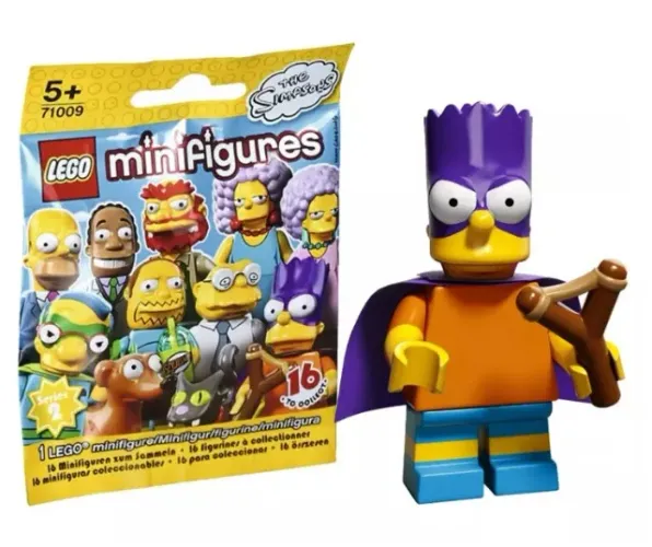 Lego Minifigure Bart Simpsons - 71009 - 1unidade