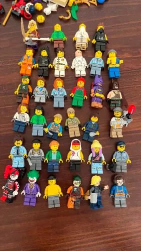 Lego lote minifiguer, lego ninjago, lego Batman, lego city