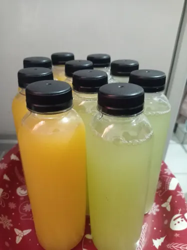 Sucos 100% natural da fruta