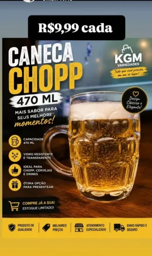 Caneca de chop