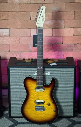 Guitarra Tagima Grace 700 Cacau Santos Signature 