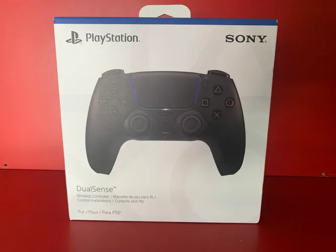Controle Sony DualSense PS5 - Sem Fio Midnight Black! Novo! Lacrado! 