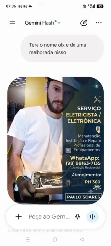 Eletricista manutenção Predial industrial
