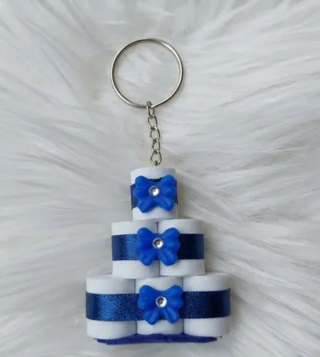 Chaveiro Mini Bolo Eva