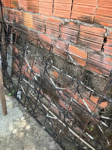 Portão de ferro 2,10x0,60