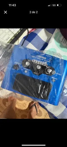 Pedal de feitos para voz