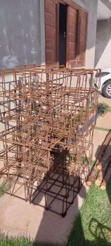 Vendo gaiolas de ferro 5/16 para construção