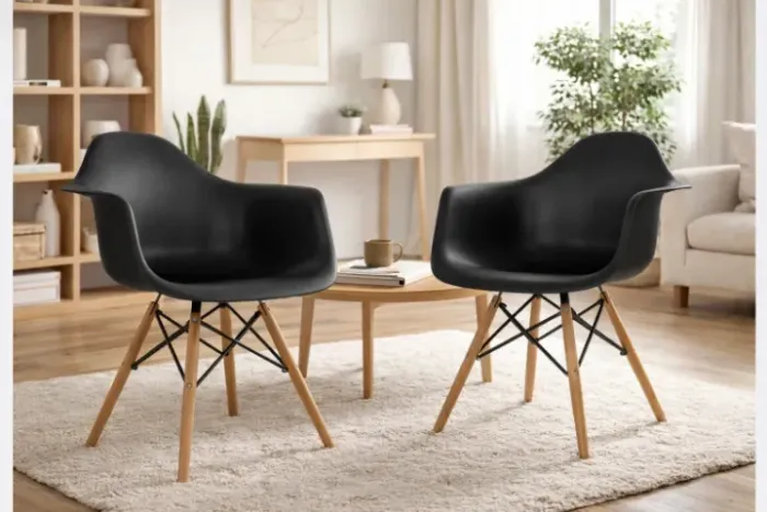 Cadeira Eiffel com Braço - Design Moderno e Confortável
