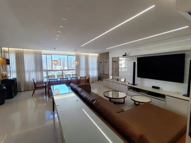 ALUGO apartamento setor Marista 139m² Mobiliado e decorado 3 suítes. <br>