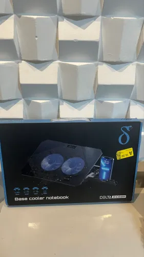 Base Cooler Notebook Delta B1022M LED + Suporte Celular Nova Lacrada