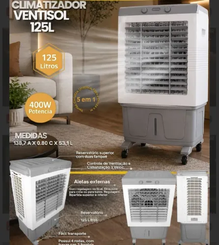 Climatizador de ar da ventissol