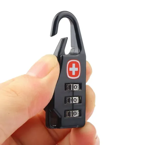 Mini cadeado portátil com senha