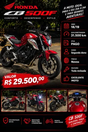 Honda CB 500f 2019