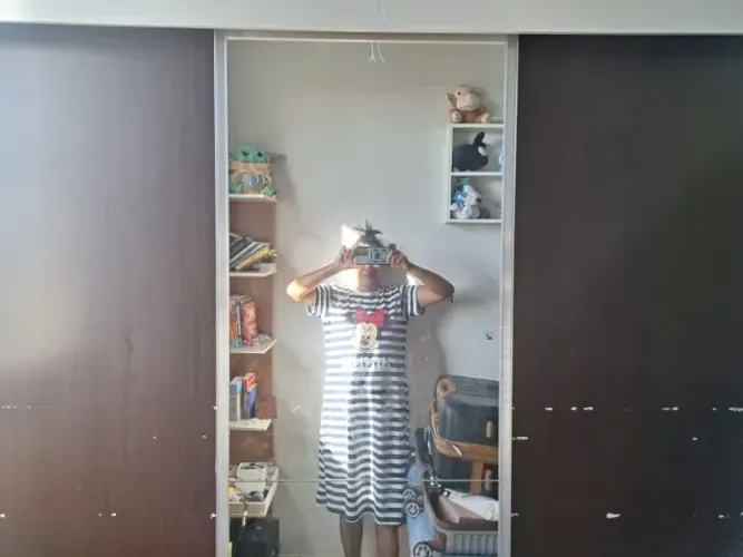 Guarda-Roupa com Espelho 3 Portas de correr