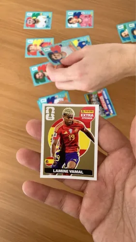 Extra Sticker Panini Copa 2026 - Lamine Yamal GOLD