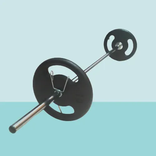 Kit para Supino, Agachamento - Barra 1,50m e Anilhas de 10kg