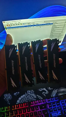 Memória ram 2x8 DDR4 2400hz