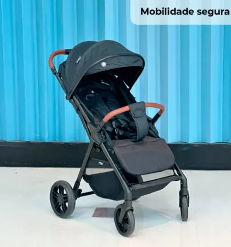 Freso Carrinho de Bebê Confort Modelo Compacto, Leve e Dobrável, com Assento Reclinável -