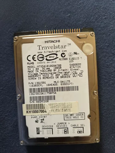 HD'S de Notebook
