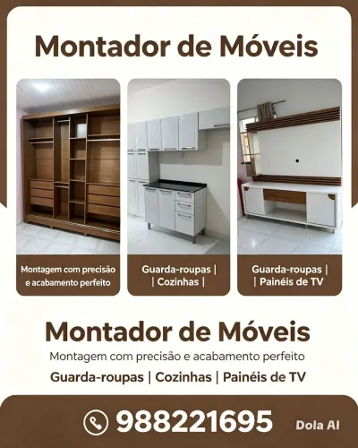 Montador de móveis profissional @