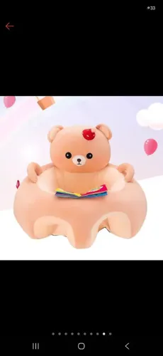 Assento de Sofá Infantil Cadeira Alimentação Bebê Cadeirinha Sofázinho Almofada