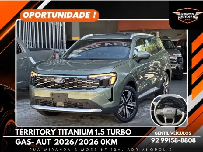 Ford Territory Titanium 1.5 Gtdi Ecobo. AUT 2026