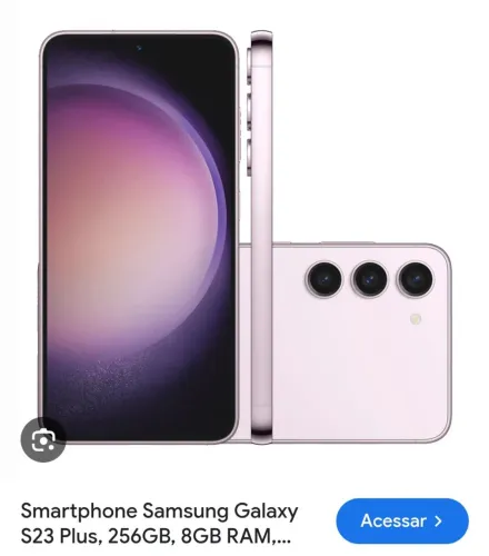 Samsung S23Plus violeta