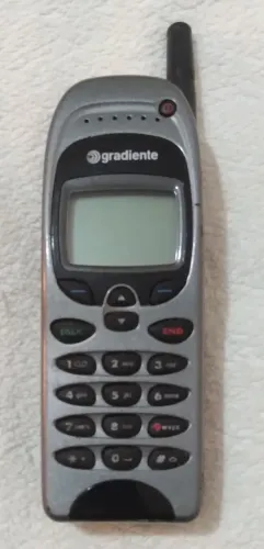 Celular Antigo Gradiente ideal Colecionador Antiguidades