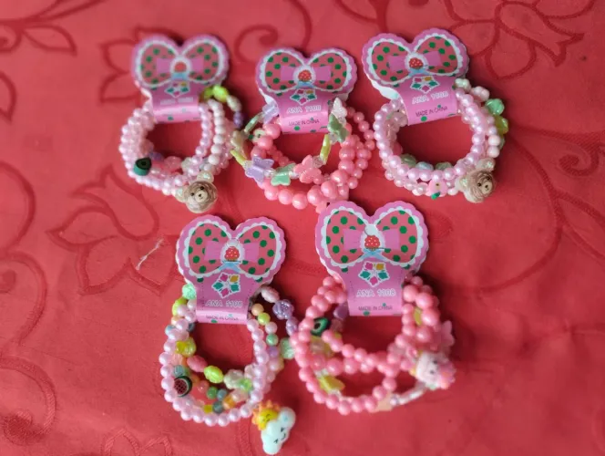 Kit pulseiras infantis