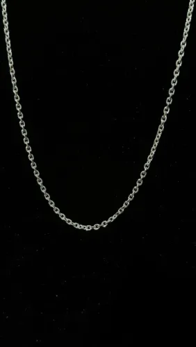 Corrente cartier curta 3mm prata 925