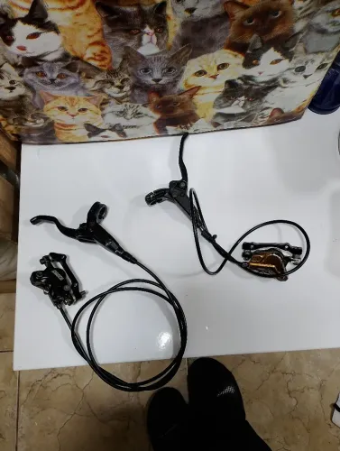 Freio hidráulico o par com adaptador