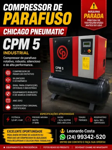 Compressor de parafuso 