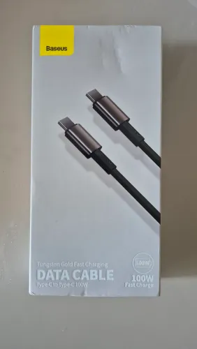 Cabo turbo baseus 100w 1 2 ou 3 metros