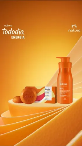 Natura Tododia Energia - Kit Sabonetes e Hidratante Corporal
