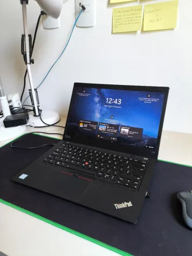 Notebook Lenovo ThinkPad T490 i5 8ª geração/ 16gb ram/ SSD 240GB