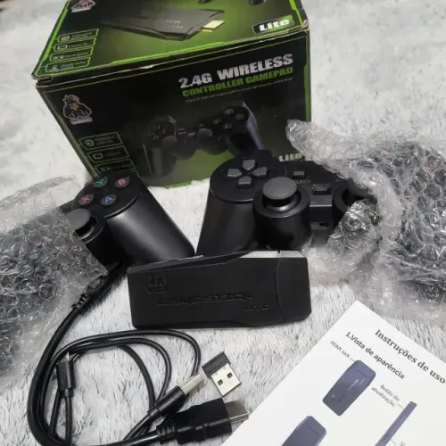 Game Stick 4k Retrô 10.000 Jogos- NOVO