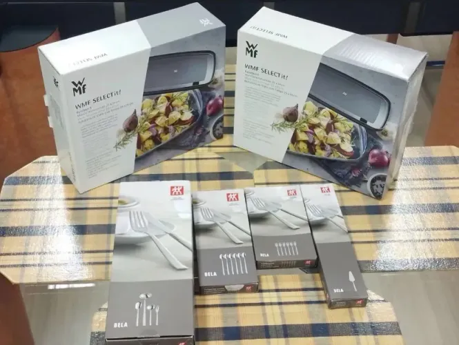 Conjunto para servir zwilling e wmf novos