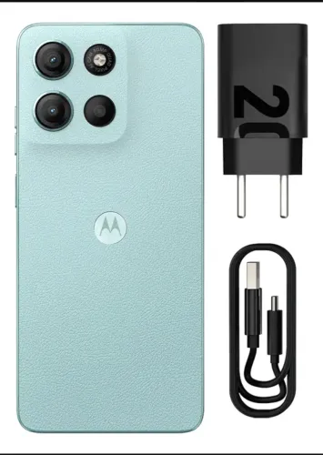 Celular Novo Moto G15 Azul Claro 128GB Na Caixa Lacrado