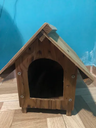 CASINHA DE MADEIRA PRA CACHORRO/COELHO/ HAMSTERS 