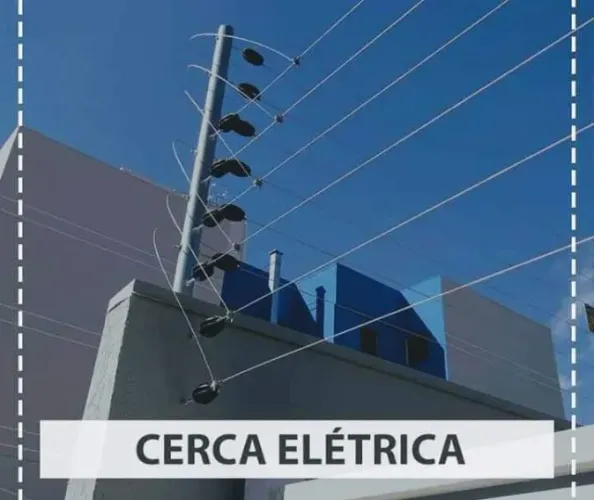 Cerca elétrica com 04 fios