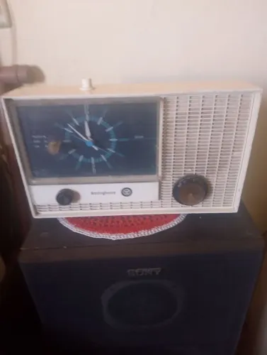 Rádio americano antigo rádio westinghouse