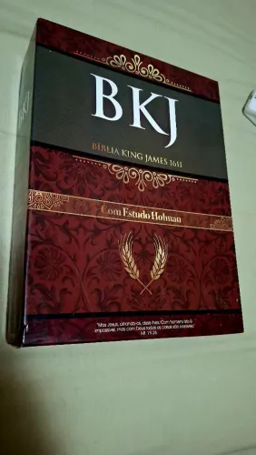 Biblia de estudo BKJ 1611