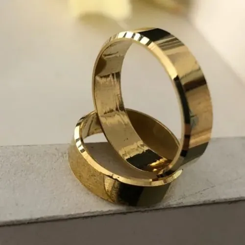 Alianças de moeda antiga vários modelos