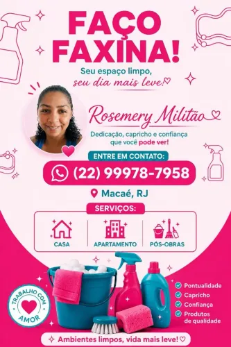 Faxina em Macaé