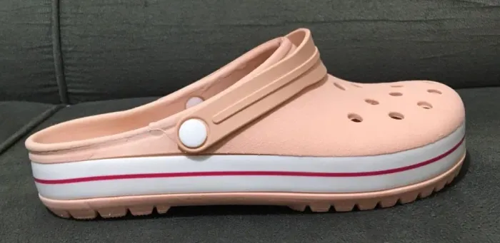 Sandália Babuche Clog Ortopédica Confort Leve Macia Rosa número 37/38 - NOVA