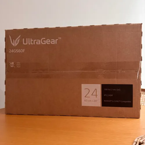 Monitor Gamer LG UltraGear 24GS60F-B 24? IPS 180Hz [LACRADO]