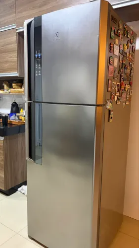 Geladeira duplex inox frostfree