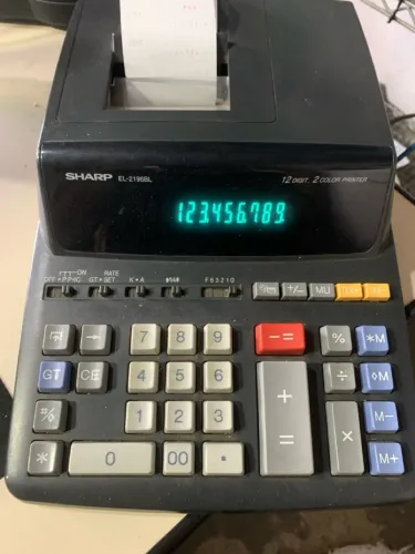 Calculadora SHARP 12 Dígitos