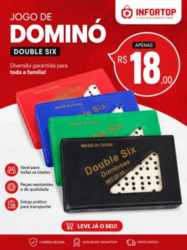 DOMINÓ DE OSSO (NOVO)